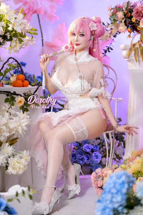 李天韵   Tiny Asa - Dorothy [82P] 粉发梦幻二次元萝莉，唯美私房写真，极致诱惑，治愈系女神空灵之作第3张图片