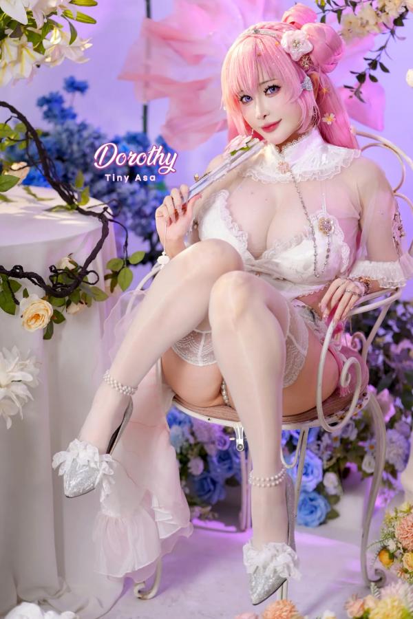 李天韵   Tiny Asa - Dorothy [82P] 粉发梦幻二次元萝莉，唯美私房写真，极致诱惑，治愈系女神空灵之作第14张图片