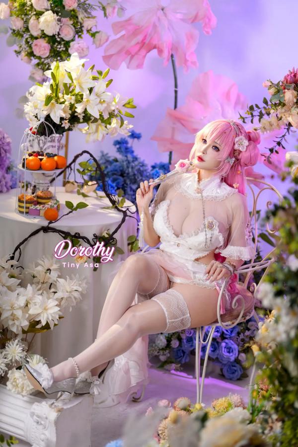 李天韵   Tiny Asa - Dorothy [82P] 粉发梦幻二次元萝莉，唯美私房写真，极致诱惑，治愈系女神空灵之作第16张图片