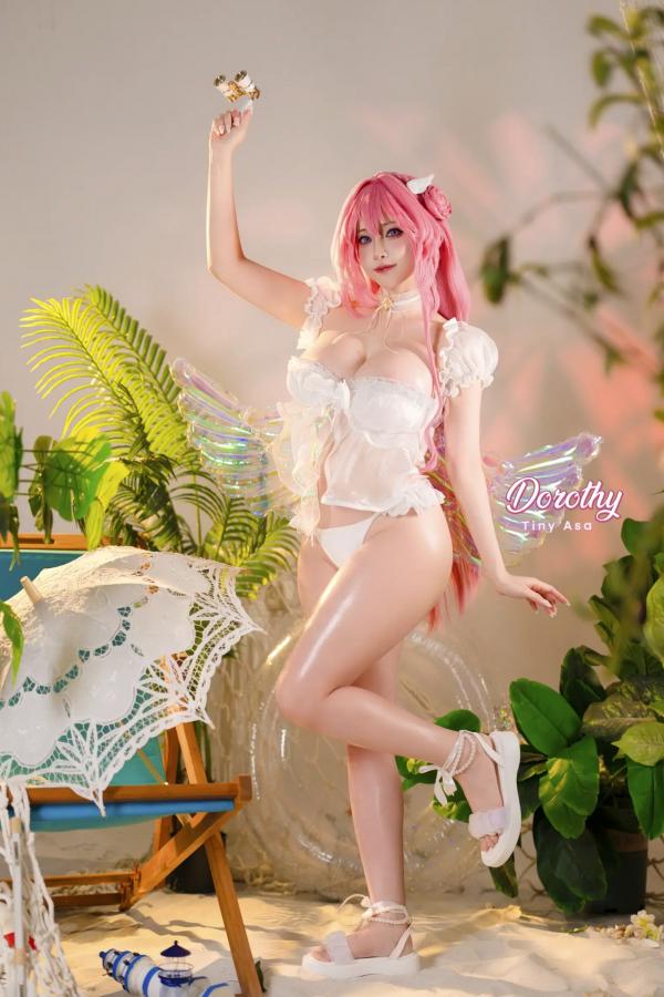 李天韵   Tiny Asa - Dorothy [82P] 粉发梦幻二次元萝莉，唯美私房写真，极致诱惑，治愈系女神空灵之作第30张图片