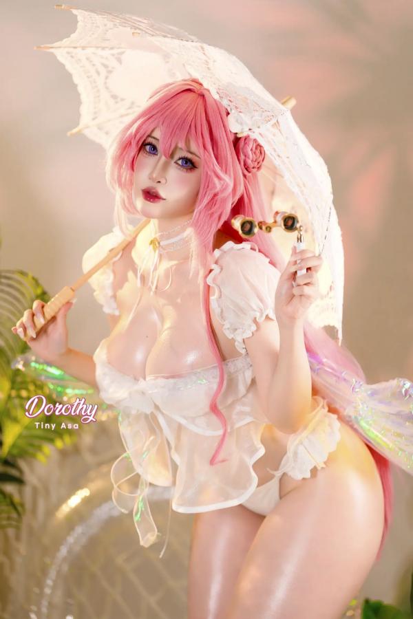 李天韵   Tiny Asa - Dorothy [82P] 粉发梦幻二次元萝莉，唯美私房写真，极致诱惑，治愈系女神空灵之作第36张图片