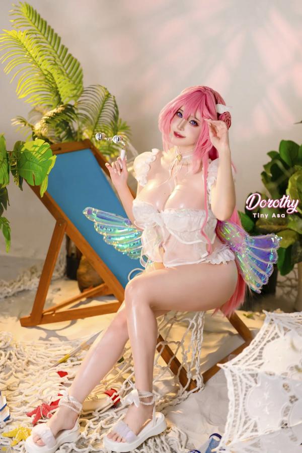 李天韵   Tiny Asa - Dorothy [82P] 粉发梦幻二次元萝莉，唯美私房写真，极致诱惑，治愈系女神空灵之作第38张图片