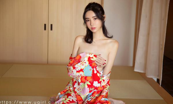 萌琪琪   尤果圈萌琪琪《尘曲》写真：日式榻榻米和服诱惑，极致白嫩私房大尺度视觉盛宴第34张图片