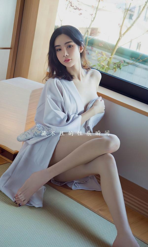 萌琪琪   尤果网-萌琪琪-《性感瞬间》日式和风私房写真-浴衣诱惑、精致容颜、白嫩肌肤、无圣光大尺度美图第2张图片