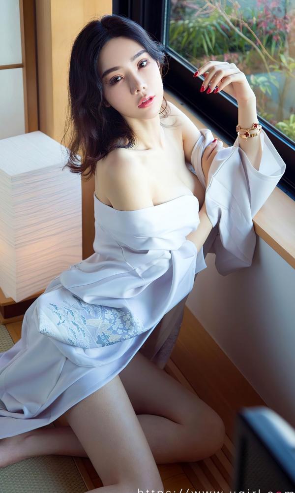 萌琪琪   尤果网-萌琪琪-《性感瞬间》日式和风私房写真-浴衣诱惑、精致容颜、白嫩肌肤、无圣光大尺度美图第11张图片