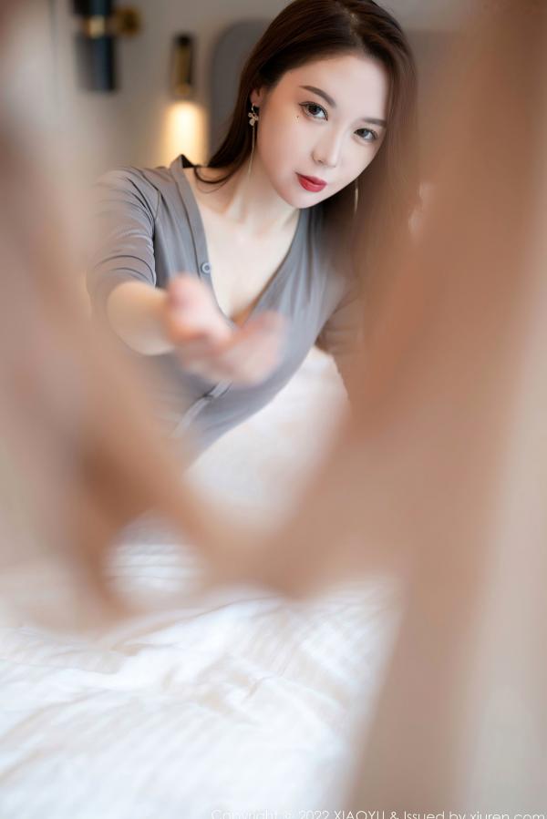 梦心玥   XiaoYu语画界-873-梦心玥-红色绑带情趣内衣-火辣身材曲线-性感丝袜高跟-2022.09.28-无圣光大尺度写真第38张图片