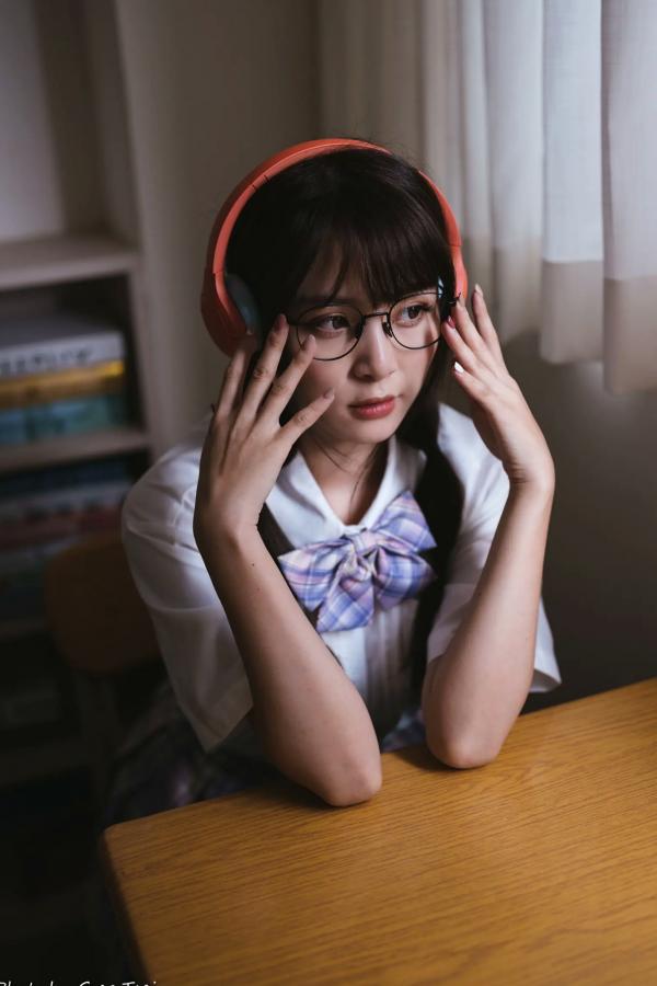 何洛沂   Ashley - 清新校园校服制服风格写真 [115P]第74张图片