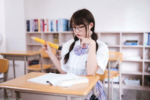 何洛沂   Ashley - 清新校园校服制服风格写真 [115P]第98张图片