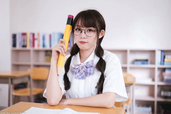 何洛沂   Ashley - 清新校园校服制服风格写真 [115P]第101张图片