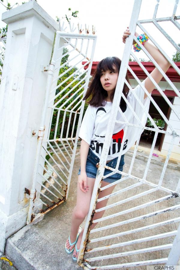 凰かなめ 凰香奈芽  Graphis_凰かなめ『lovely doll』 Gals 写真集：家居私房诱惑、唯美清新与性感黑丝酒吧全套图第16张图片