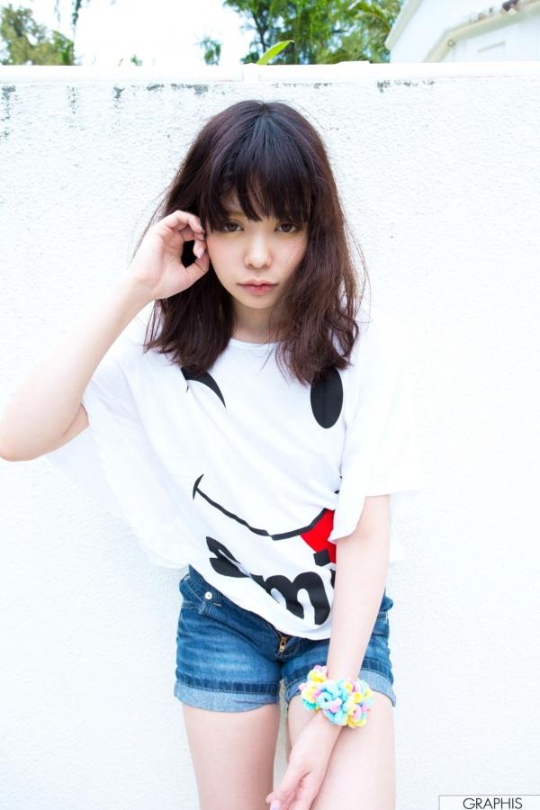 凰かなめ 凰香奈芽  Graphis_凰かなめ『lovely doll』 Gals 写真集：家居私房诱惑、唯美清新与性感黑丝酒吧全套图第21张图片