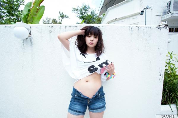 凰かなめ 凰香奈芽  Graphis_凰かなめ『lovely doll』 Gals 写真集：家居私房诱惑、唯美清新与性感黑丝酒吧全套图第22张图片