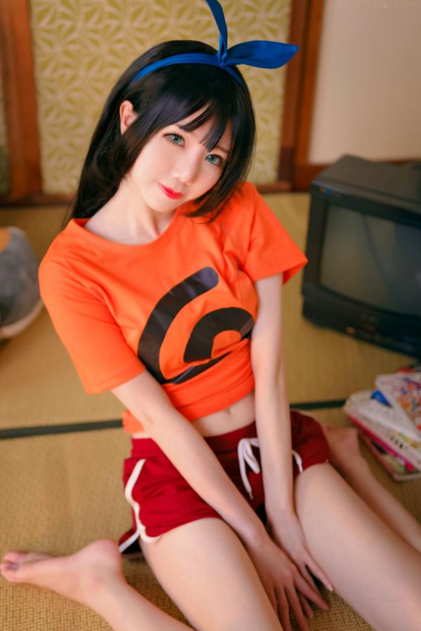 王晓丹 王辛淼  Sally-Dorasnow-Ruka-Sarashina-Summer：夏日清新私房写真，甜美兔女郎风格，黑色蕾丝内衣诱惑室内大尺度照片第5张图片