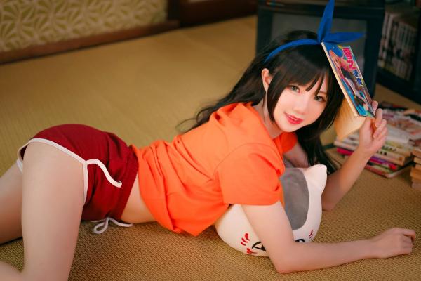 王晓丹 王辛淼  Sally-Dorasnow-Ruka-Sarashina-Summer：夏日清新私房写真，甜美兔女郎风格，黑色蕾丝内衣诱惑室内大尺度照片第19张图片
