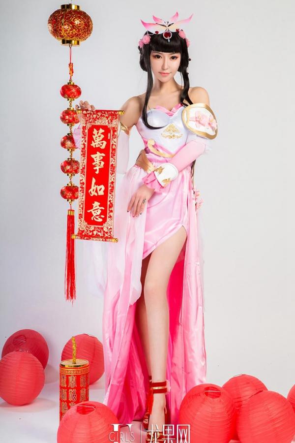 Miss爱菲儿  美女如云新春拜年 最强三国角色扮演第23张图片