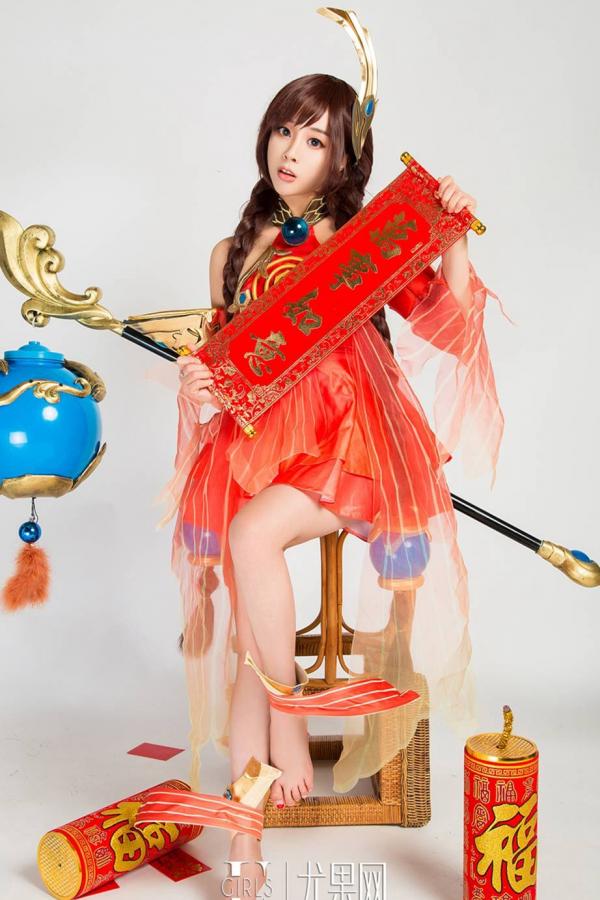 Miss爱菲儿  美女如云新春拜年 最强三国角色扮演第34张图片