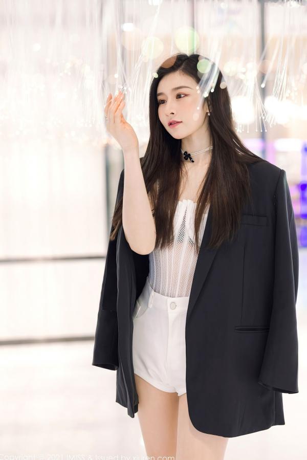 任育萱   IMiss爱蜜社-569-Vanessa-居家私房写真-精致蕾丝内衣大片-优雅迷人气质-2021.03.26第4张图片