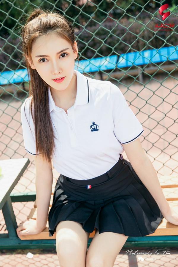 冯雪娇SIR  [TouTiao头条女神]高清写真图 2019.07.13 我是网球美少女 莎伦第18张图片