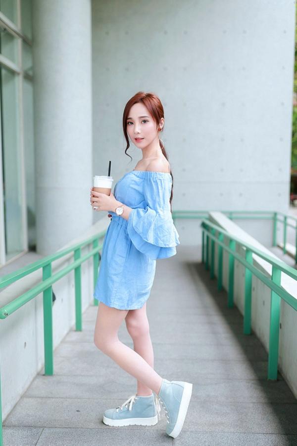 Lynne雨玄   台湾正妹_ Lynne雨玄《台大外拍》 清新唯美校园风格写真集[87P]第1张图片