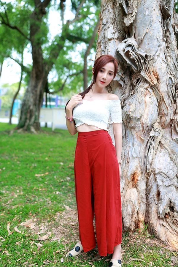 Lynne雨玄   台湾正妹_ Lynne雨玄《台大外拍》 清新唯美校园风格写真集[87P]第4张图片