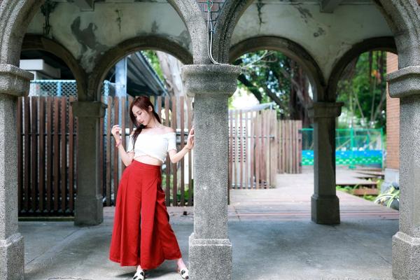 Lynne雨玄   台湾正妹_ Lynne雨玄《台大外拍》 清新唯美校园风格写真集[87P]第31张图片