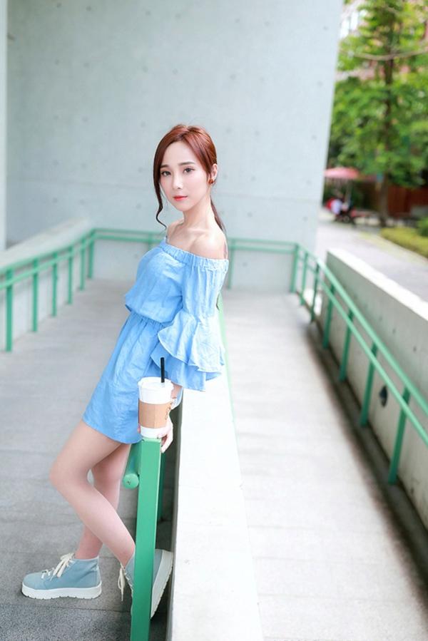 Lynne雨玄   台湾正妹_ Lynne雨玄《台大外拍》 清新唯美校园风格写真集[87P]第50张图片