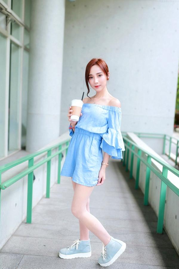 Lynne雨玄   台湾正妹_ Lynne雨玄《台大外拍》 清新唯美校园风格写真集[87P]第53张图片