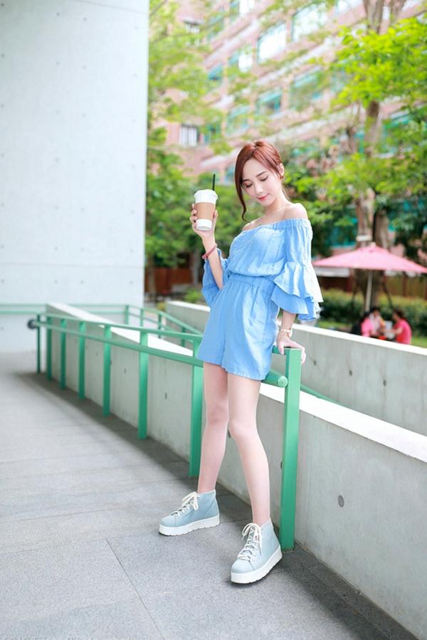 Lynne雨玄   台湾正妹_ Lynne雨玄《台大外拍》 清新唯美校园风格写真集[87P]第54张图片