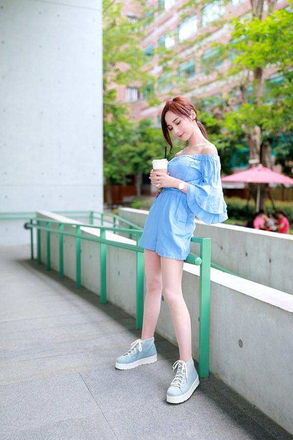 Lynne雨玄   台湾正妹_ Lynne雨玄《台大外拍》 清新唯美校园风格写真集[87P]第55张图片