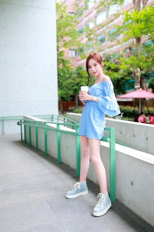Lynne雨玄   台湾正妹_ Lynne雨玄《台大外拍》 清新唯美校园风格写真集[87P]第56张图片