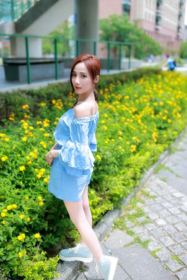 Lynne雨玄   台湾正妹_ Lynne雨玄《台大外拍》 清新唯美校园风格写真集[87P]第72张图片