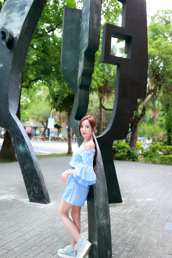 Lynne雨玄   台湾正妹_ Lynne雨玄《台大外拍》 清新唯美校园风格写真集[87P]第74张图片