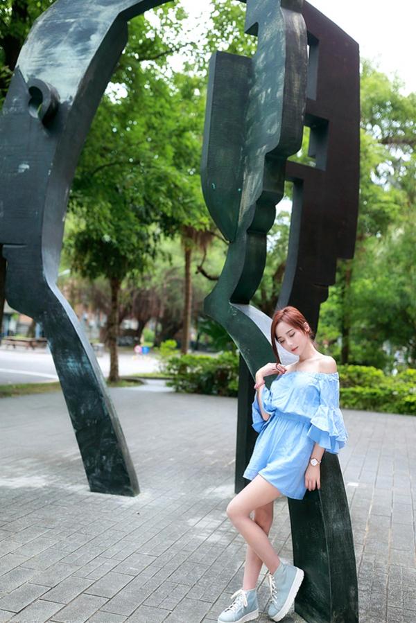 Lynne雨玄   台湾正妹_ Lynne雨玄《台大外拍》 清新唯美校园风格写真集[87P]第75张图片