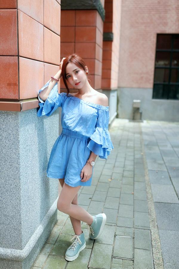Lynne雨玄   台湾正妹_ Lynne雨玄《台大外拍》 清新唯美校园风格写真集[87P]第79张图片