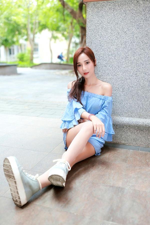 Lynne雨玄   台湾正妹_ Lynne雨玄《台大外拍》 清新唯美校园风格写真集[87P]第83张图片