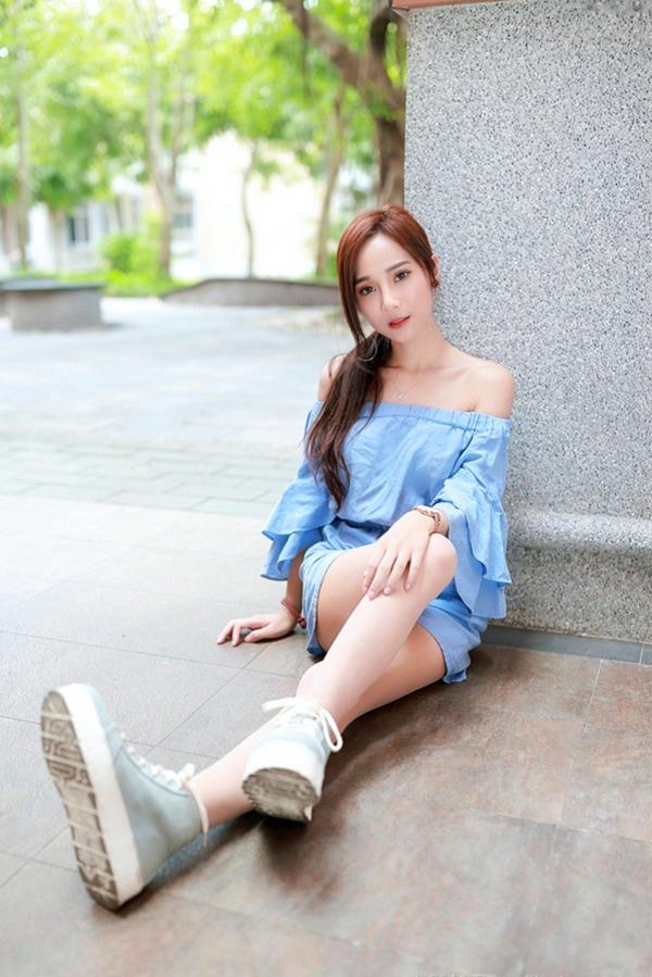 Lynne雨玄   台湾正妹_ Lynne雨玄《台大外拍》 清新唯美校园风格写真集[87P]第84张图片