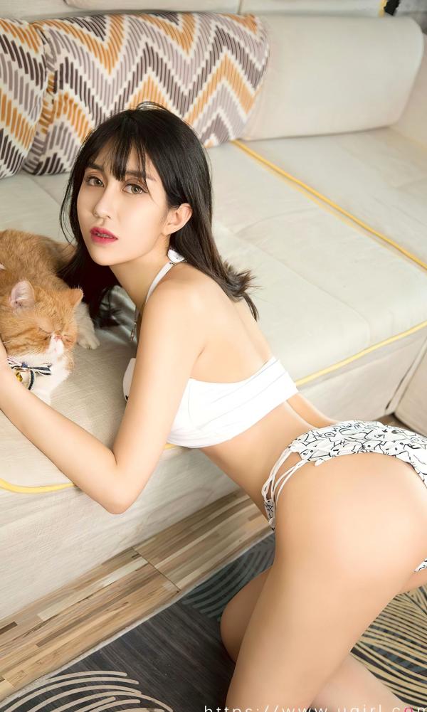 田梓茵   UGirlsApp尤果圈爱尤物-2724-田梓茵-《心爱的意义》-2023.11.09-猫咪比基尼私房居家写真第27张图片