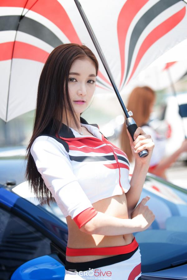 문가경 文架景 架景- 南韩美女赛车女郎清爽写真第23张图片