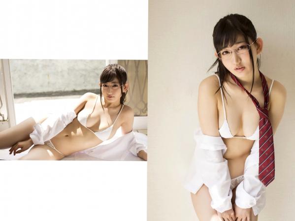 月城まゆ 月城麻由  月城まゆ 梦的まゆとぴあ：清纯校服眼镜娘与火辣红色内衣私房写真第30张图片