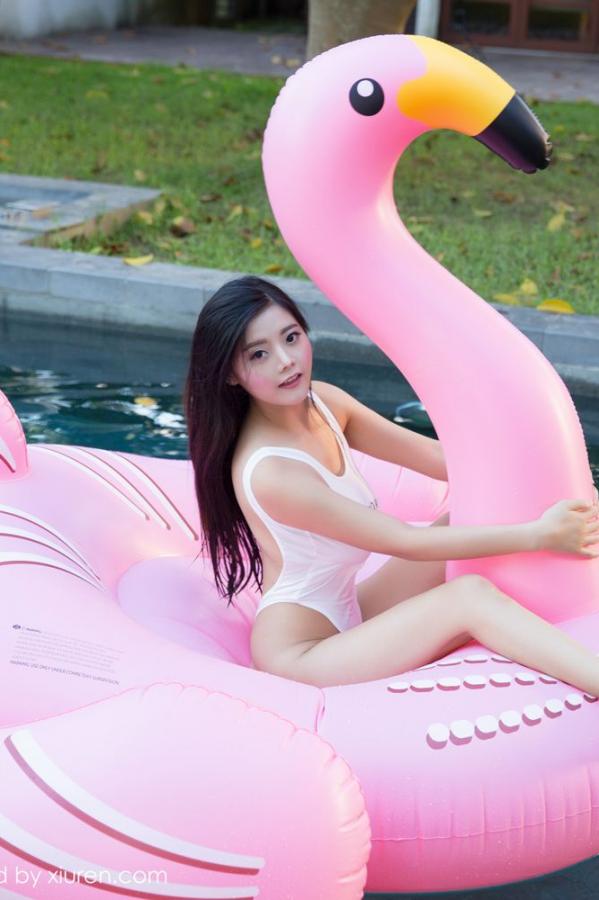 林美惠子Mieko  混血模特林美惠子 泳池湿身惹火死库水第33张图片