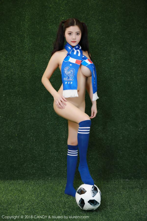 林美惠子Mieko  核弹女神林美惠子 世界杯法国队加油第26张图片