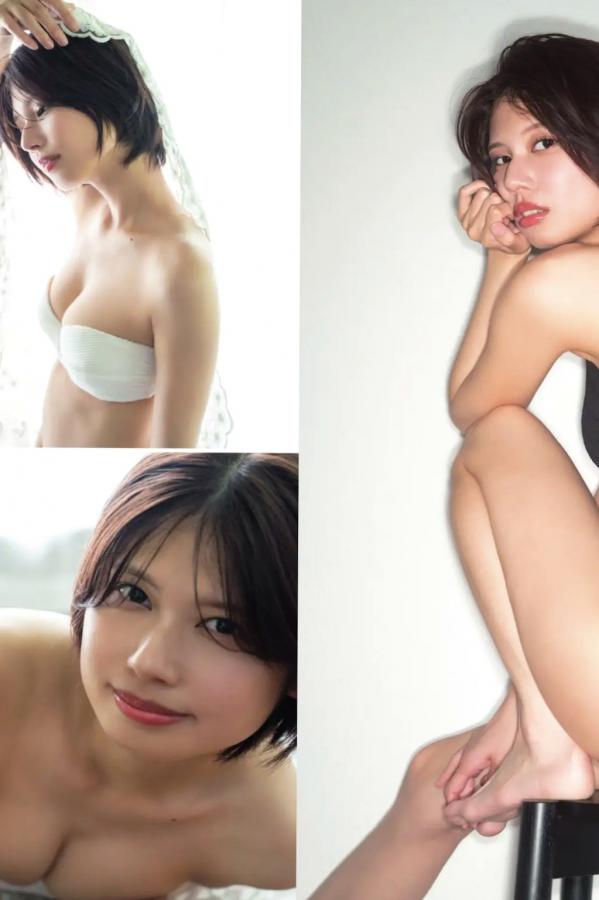 鹿目凛  鹿目凛《過ぎ去る夏に》日系家居比基尼清新性感写真第3张图片