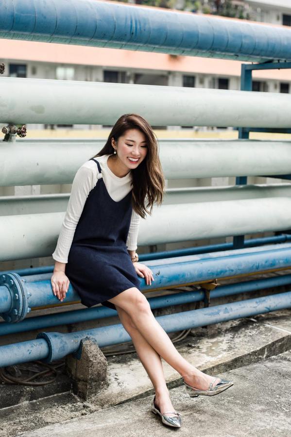 Mongchin Yeoh  Mongchin Yeoh- 新国博客正妹 笑容甜美长腿更迷人第18张图片