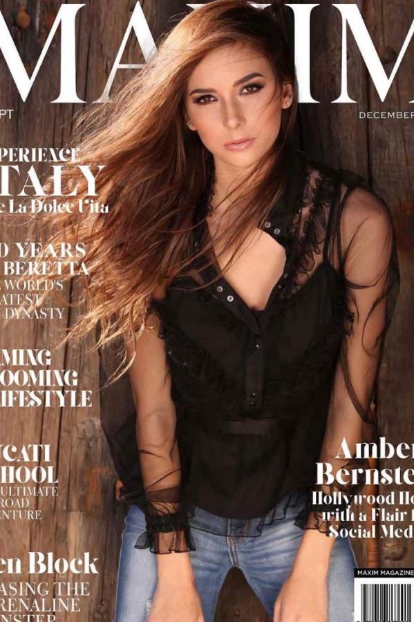 Amber Bernstein 安柏·伯恩斯坦 Amber Bernstein- Maxim埃及版杂志封面女郎第16张图片