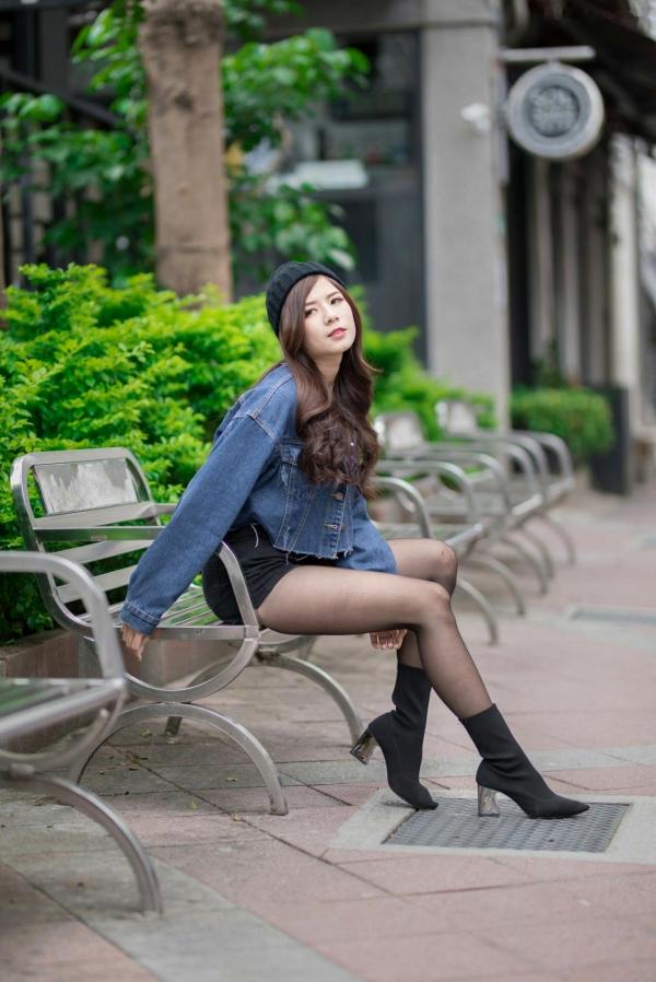 方唯真 Chubby唯真  方唯真《西门町街拍》百变风格写真，台北都市时尚潮流，元气女神穿搭示范，高清街头实拍图集第28张图片