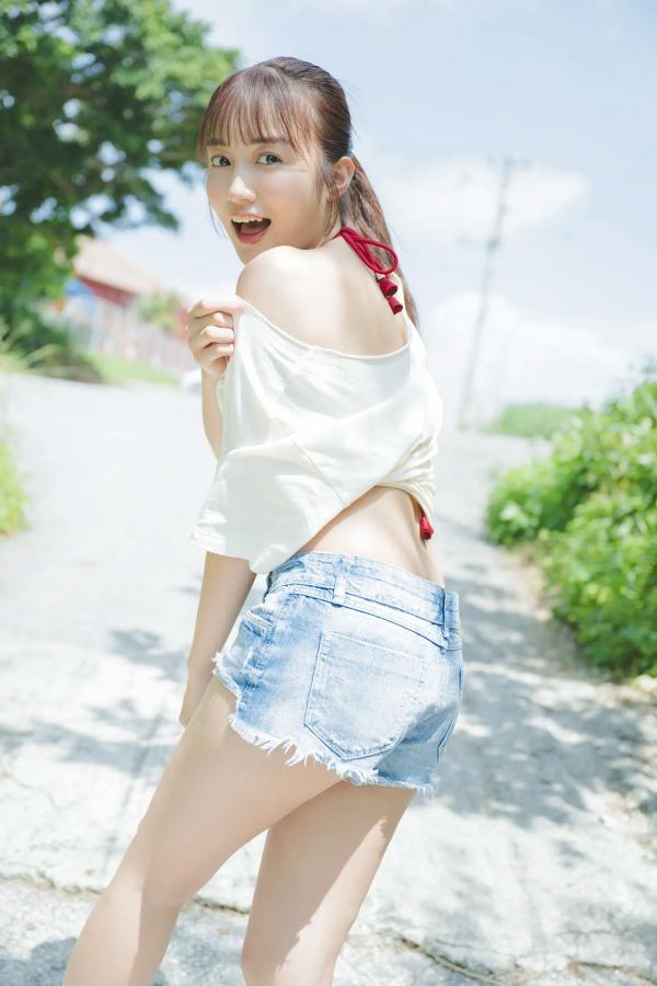 黒木ひかり 黑木光  黒木ひかり - たまには海辺で：日本混血女神海边比基尼清新性感写真第14张图片