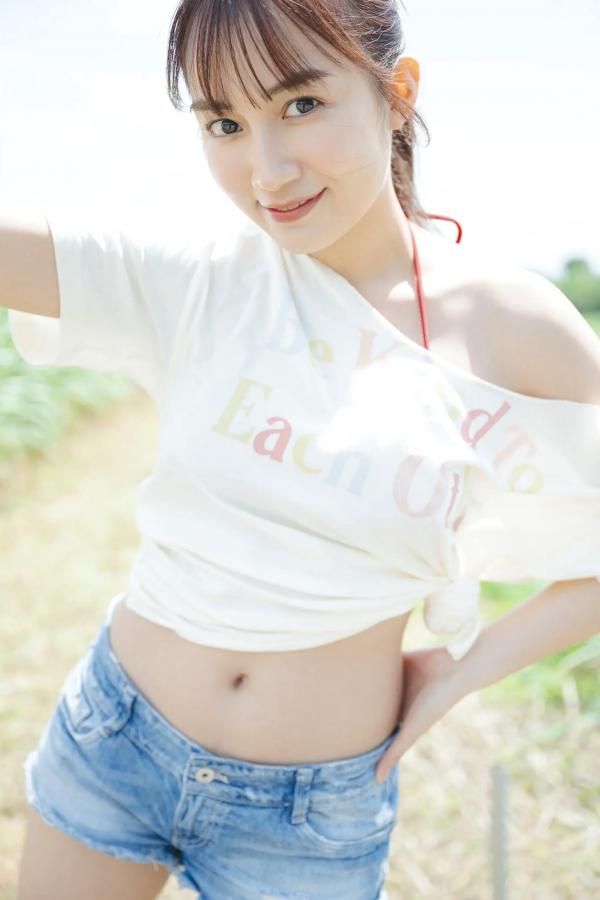 黒木ひかり 黑木光  黒木ひかり - たまには海辺で：日本混血女神海边比基尼清新性感写真第15张图片
