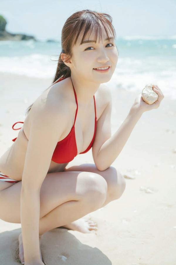 黒木ひかり 黑木光  黒木ひかり - たまには海辺で：日本混血女神海边比基尼清新性感写真第26张图片