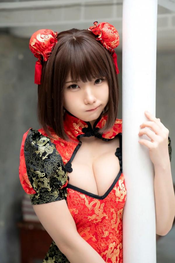 えなこ Enako えなこ - 極彩色の乙女が目指した風景 [69P] | 日本Cosplayer中式旗袍国风性感写真第42张图片
