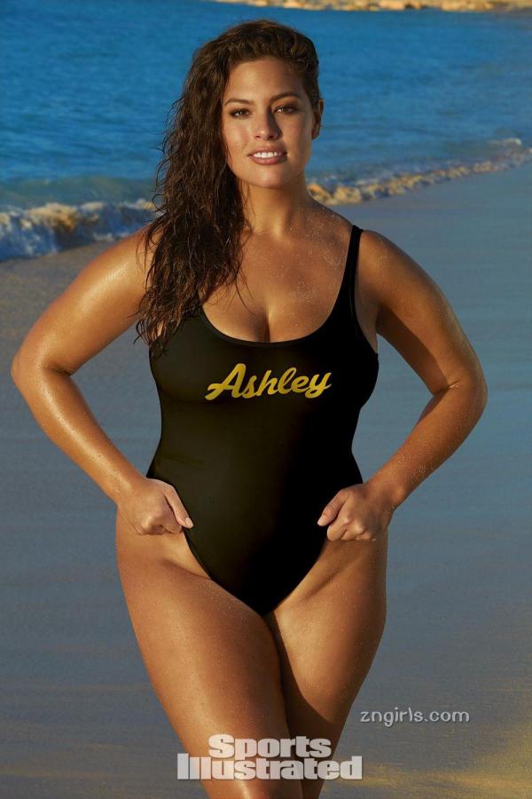 Ashley Graham 艾什莉·格林汉姆 性感女模Ashley Graham 超重量级身材美的发光第13张图片